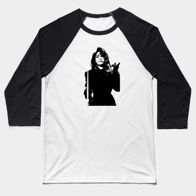 Janet Jackson /// Live Baseball T-Shirt by HectorVSAchille